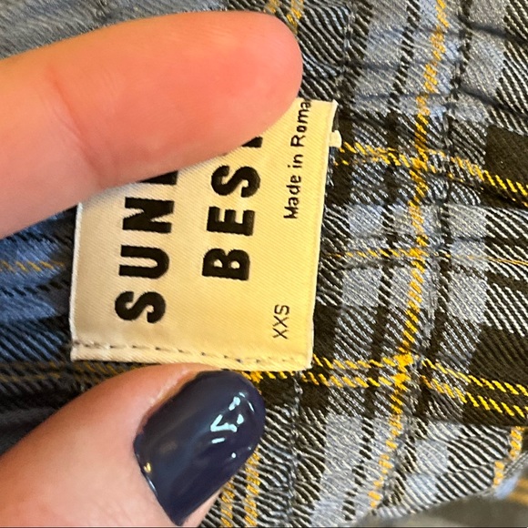 Aritzia Sunday Best Plaid Culottes - Picture 8 of 9